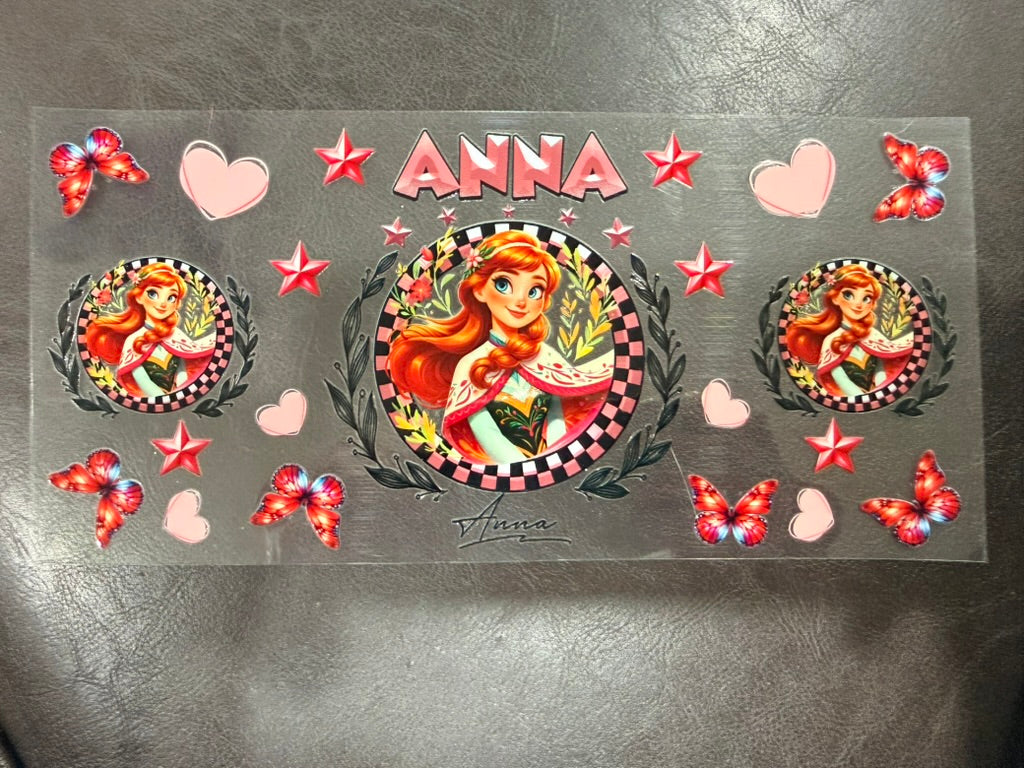 Anna Checkered UV DTF wrap