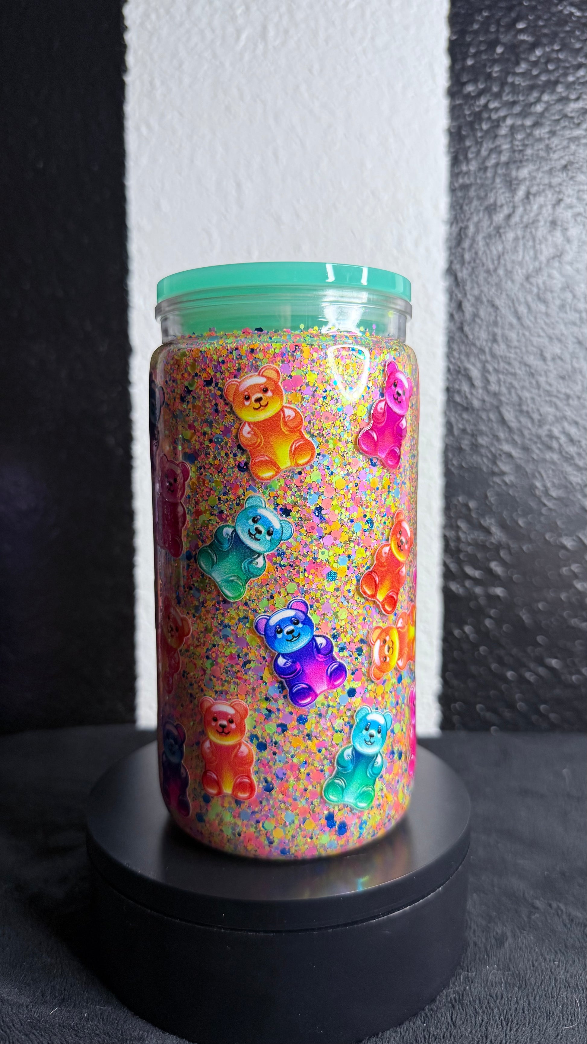 Gummy Bear Snowglobe Cup