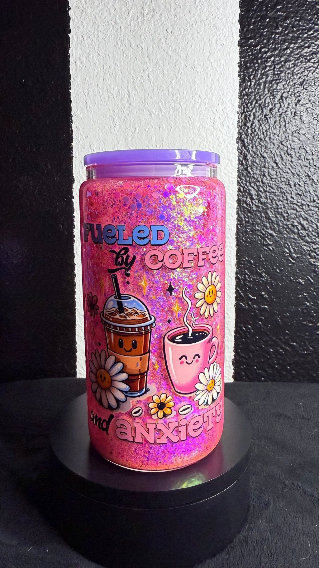 Anxiety & Coffee Snowglobe Cup