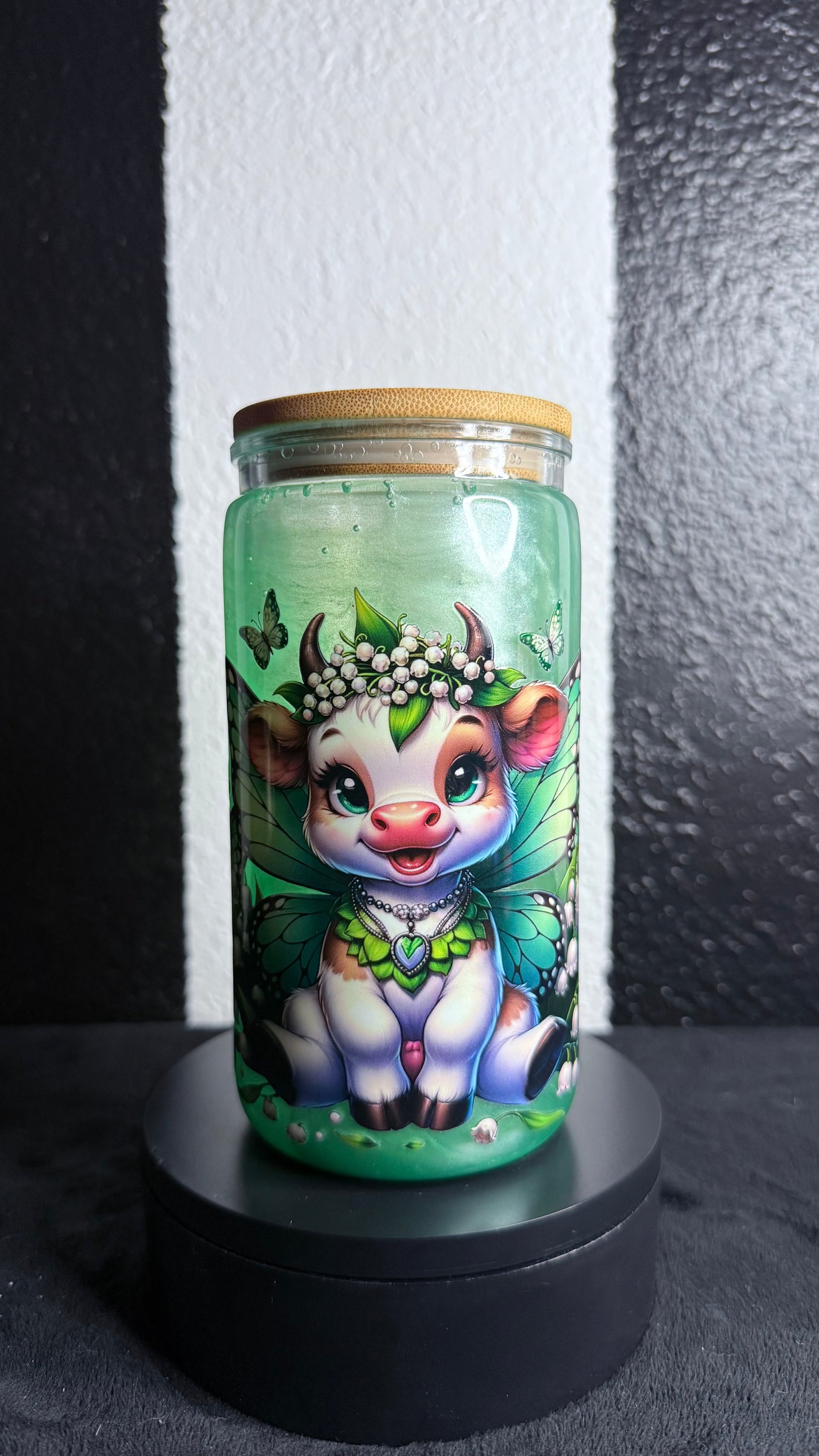 Fairy Heifer Green Mica Cup