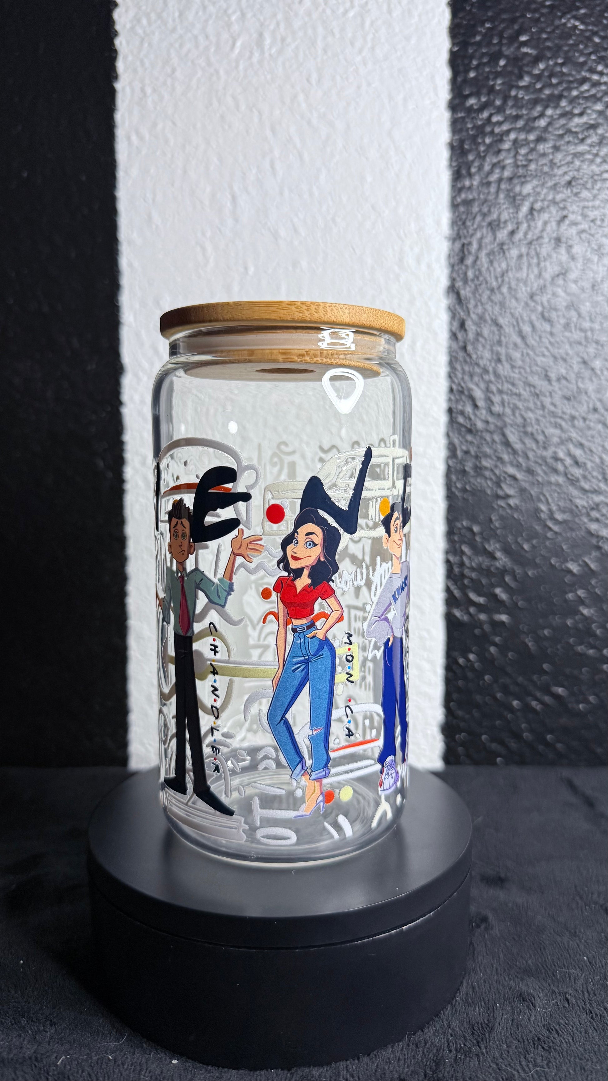 F.R.I.E.N.D.S Tv Show Glass Cup