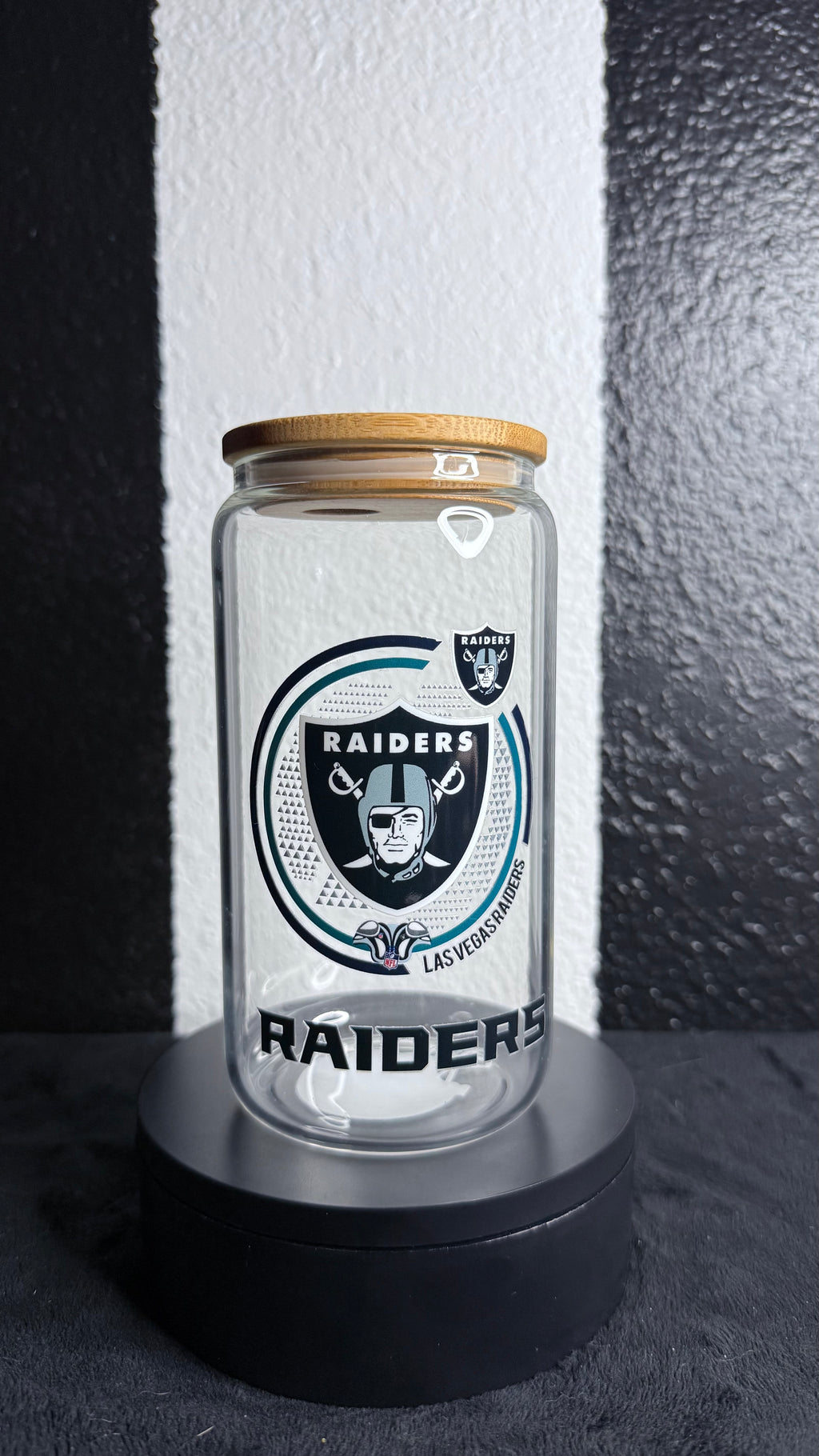 Raiders Glass Cup