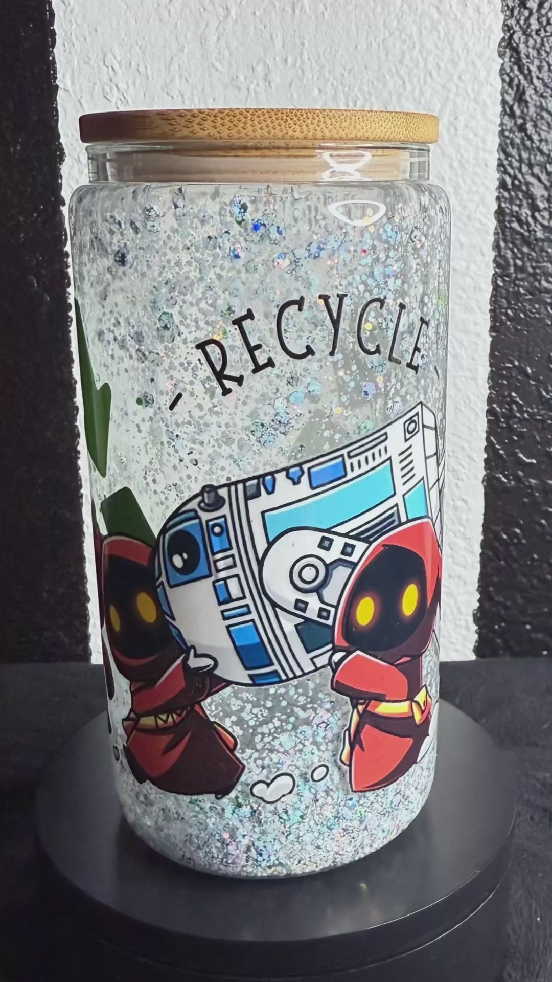 Jawa's Recycle Snowglobe Cup