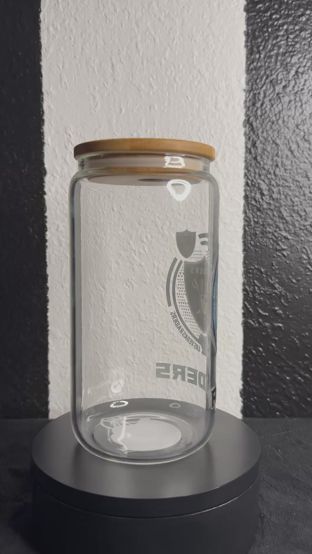 Raiders Glass Cup